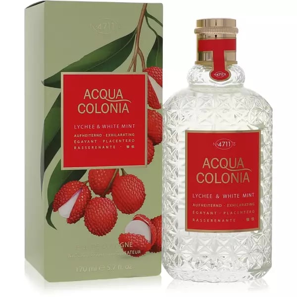4711 Acqua Colonia Lychee & White Mint Eau De Cologne Spray (unisex) By 4711