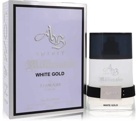 Ab Spirit Millionaire White Gold Eau De Parfum Spray By Lomani